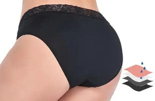 LACE HW Bamboo with Cotton Lining - Heavy Flow